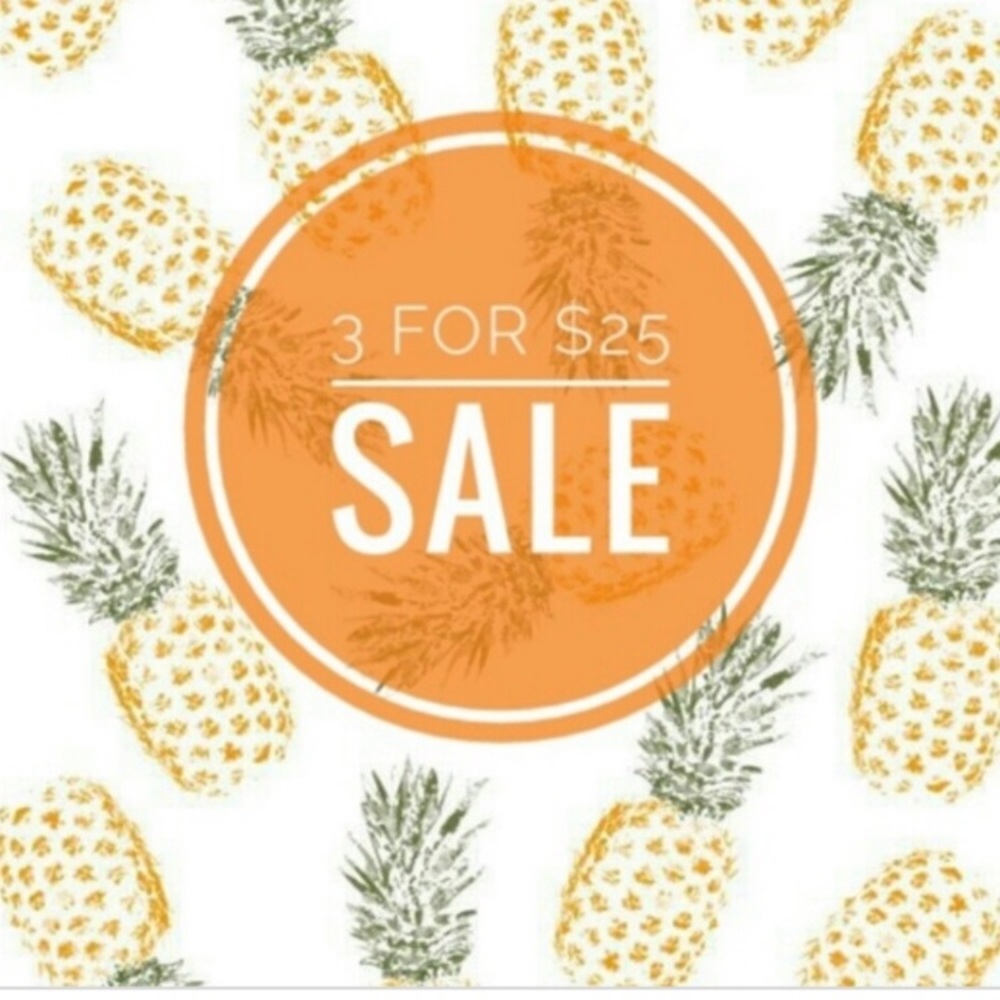 3/$25 Sale!! 🍍Bundle items &Save! 🍍
